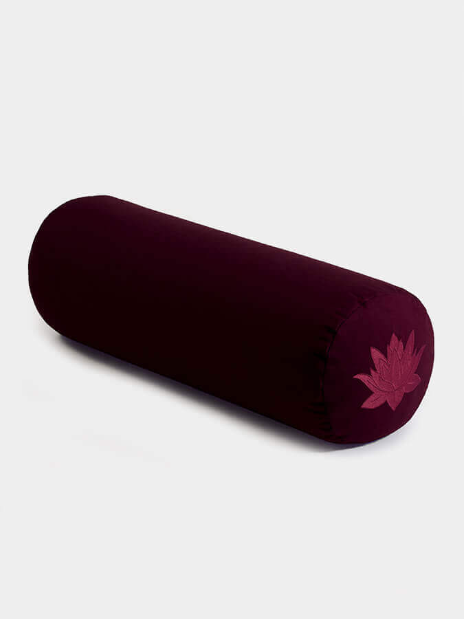 GOTS Organic Cotton Buckwheat Lotus Meditation Bolster