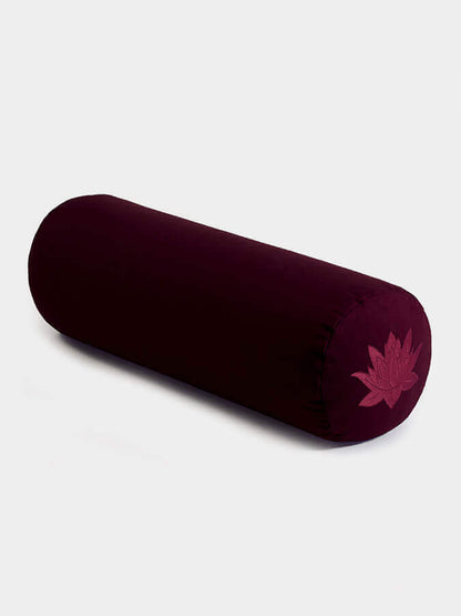 GOTS Organic Cotton Buckwheat Lotus Meditation Bolster