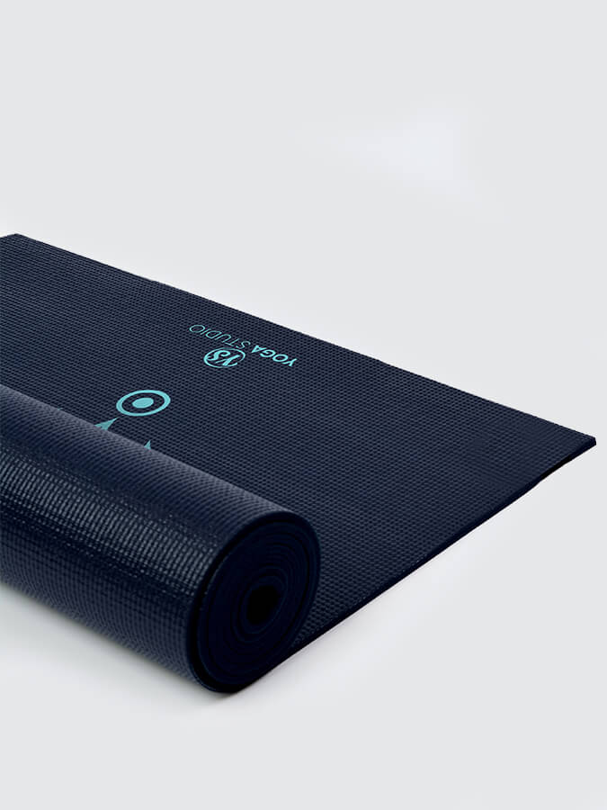 Alfombrilla de yoga adhesiva reversible de 6 mm diseñada por Yoga Studio