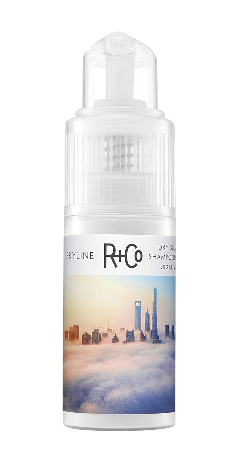 R+Co Skyline Champú Seco en Polvo — Aprobado por la TSA, 30 ml