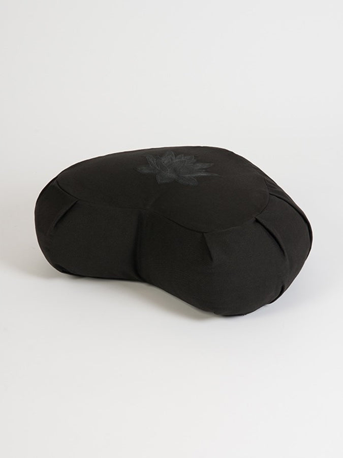Yoga Studio Crescent Lotus Zafu Buckwheat Cushion – GOTS Organic Cotton