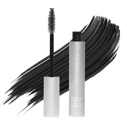 Máscara de Pestañas Voluminizadora con Péptidos Straight Up de RMS Beauty — Negra, 8ml
