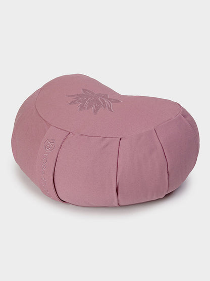 Yoga Studio Crescent Lotus Zafu Buckwheat Cushion – GOTS Organic Cotton