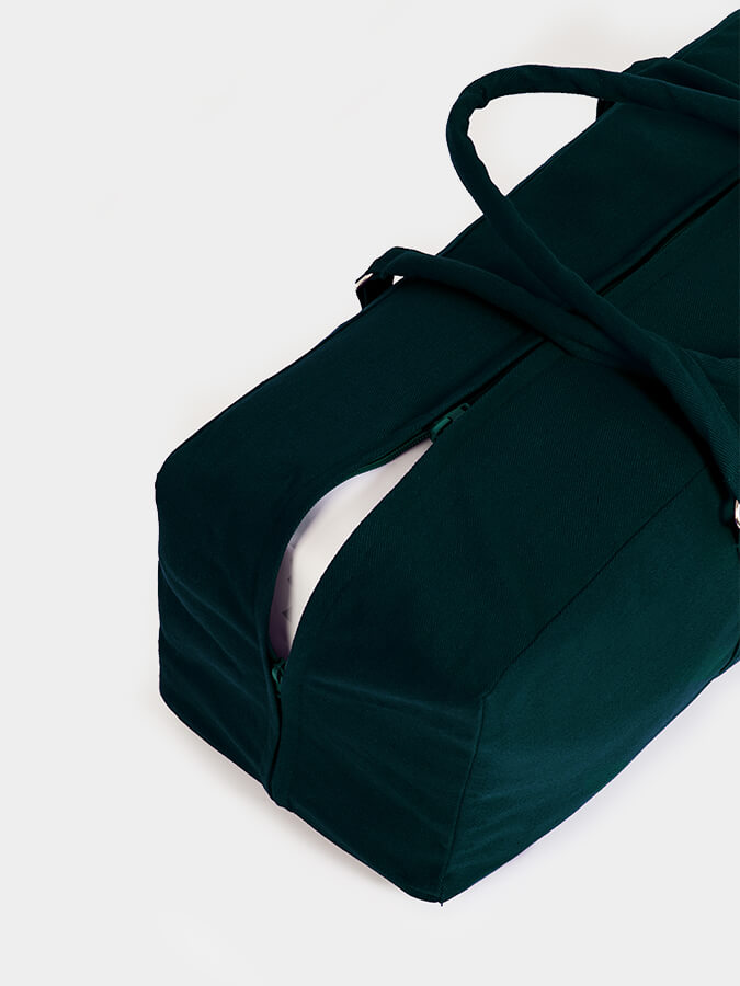 Bolsa de kit para equipo de yoga de algodón orgánico GOTS