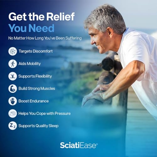 SciatiEase Nerve Comfort Supplement – 120 Capsules - Calm Era