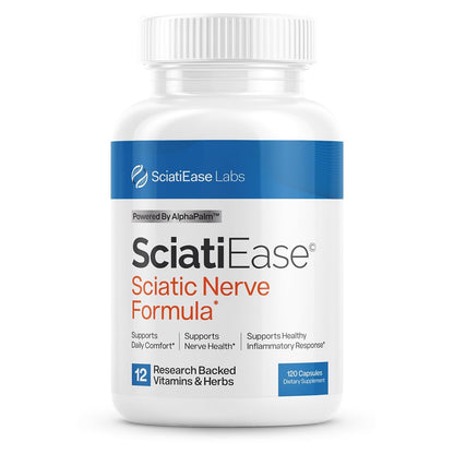 SciatiEase Nerve Comfort Supplement – 120 Capsules - Calm Era
