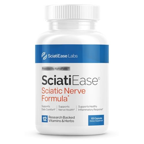 SciatiEase Nerve Comfort Supplement – 120 Capsules - Calm Era