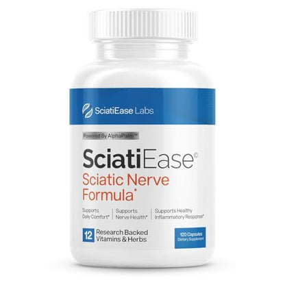 SciatiEase Nerve Comfort Supplement – 120 Capsules - Calm Era