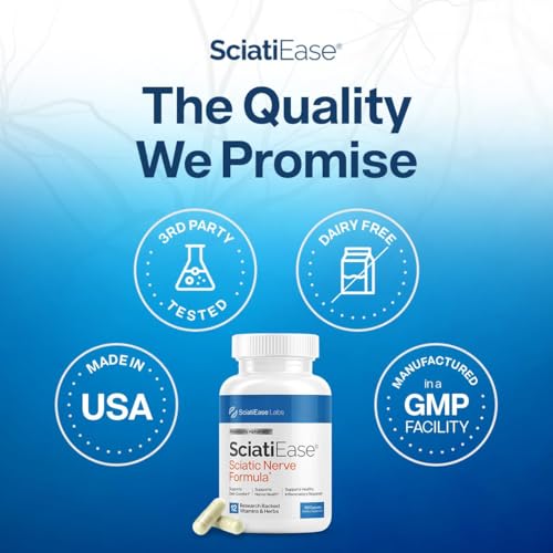SciatiEase Nerve Comfort Supplement – 120 Capsules - Calm Era
