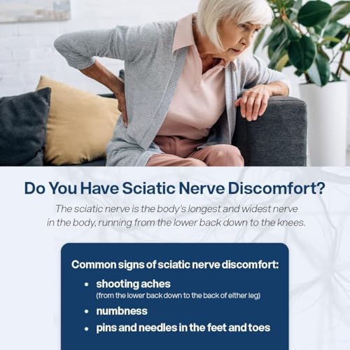 SciatiEase Nerve Comfort Supplement – 120 Capsules - Calm Era