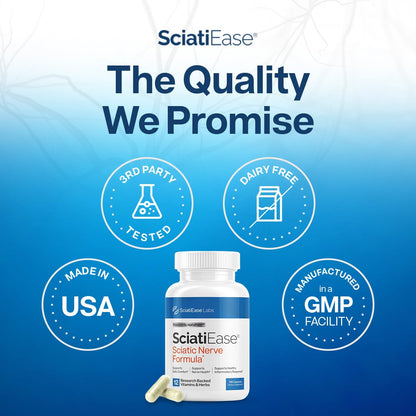 SciatiEase Nerve Comfort Supplement – 6 Bottle Bundle - Calm Era