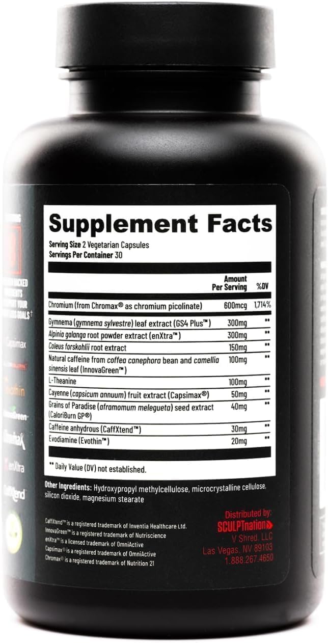 Sculpt Nation Daytime Metabolism Support – Chromium & Gymnema | 2-Pack - Calm Era