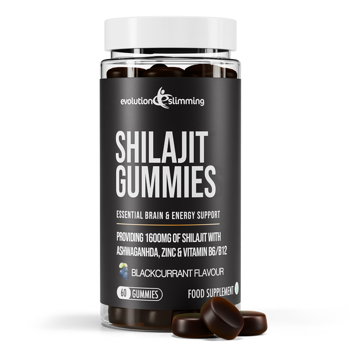 Gomitas de Shilajit con Ashwagandha
