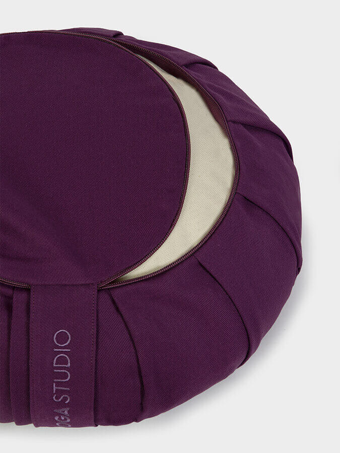European Organic Buckwheat Zafu Round Meditation Cushion