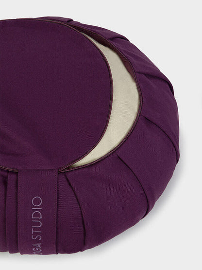 European Organic Buckwheat Zafu Round Meditation Cushion