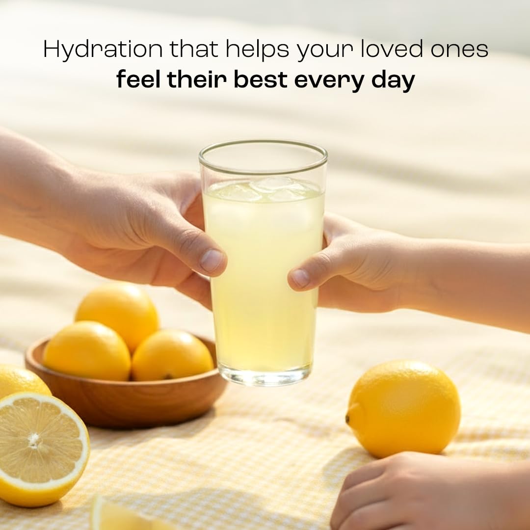 KEY NUTRIENTS Multivitamínico en polvo con electrolitos sin azúcar – Hidratación con limonada, 90 porciones, Hecho en EE. UU.
