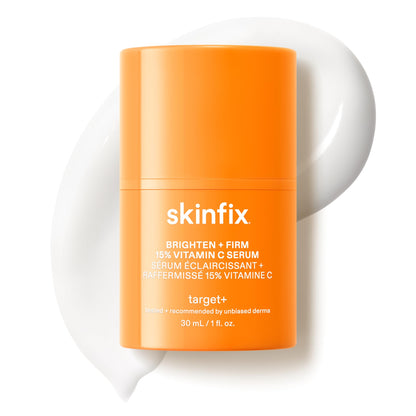 Skinfix Brighten + Firm Sérum con Vitamina C al 15% para el Rostro | Desvanece Manchas Oscuras y Líneas Finas