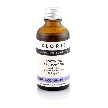 Aceite corporal y de masaje de CBD calmante