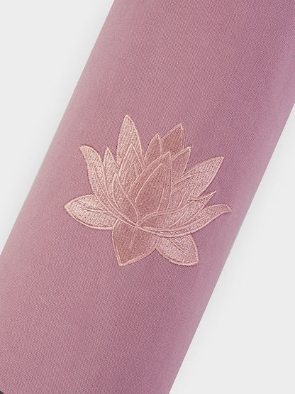 Bolsa para esterilla de yoga Yoga Studio GOTS de algodón orgánico con loto