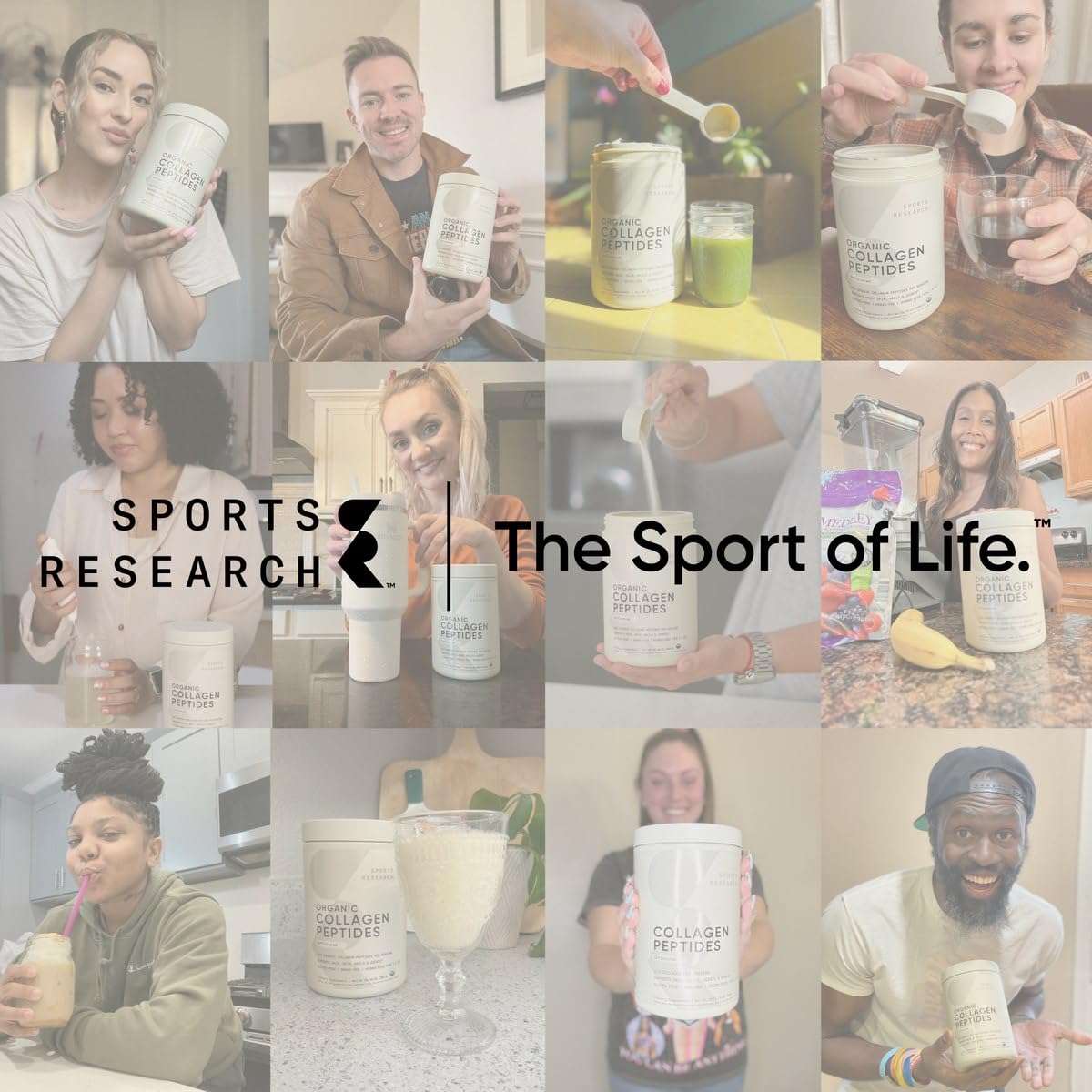Sports Research Collagen Peptides Powder