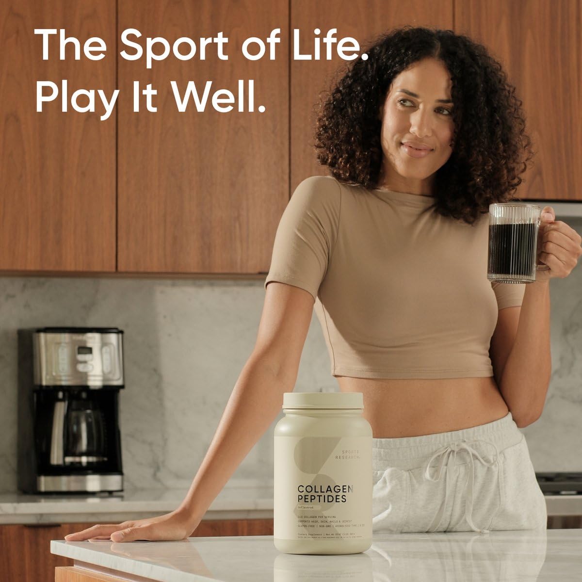 Sports Research Collagen Peptides Powder