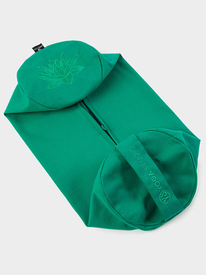 Funda redonda de loto para cojín de yoga (repuesto)