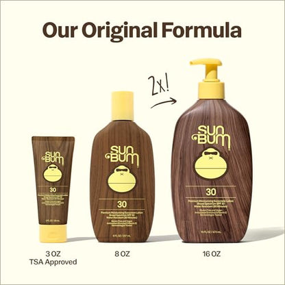 Sun Bum Original SPF 30 Sunscreen Lotion — Travel Size 3oz - Calm Era