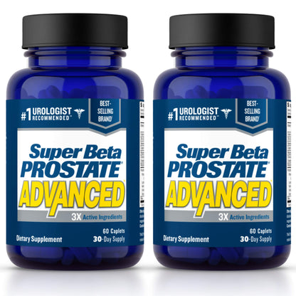 Super Beta Prostate Advanced: Apoyo Prostático con Beta Sitosterol (Paquete de 2)