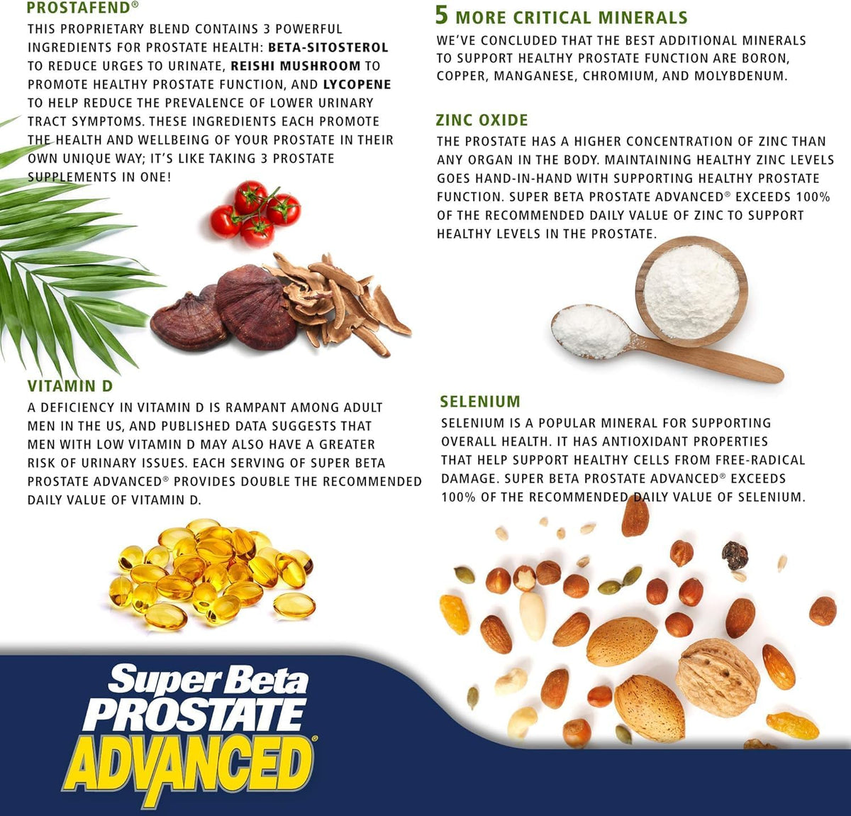 Super Beta Prostate Advanced: Apoyo Prostático con Beta Sitosterol (Paquete de 2)