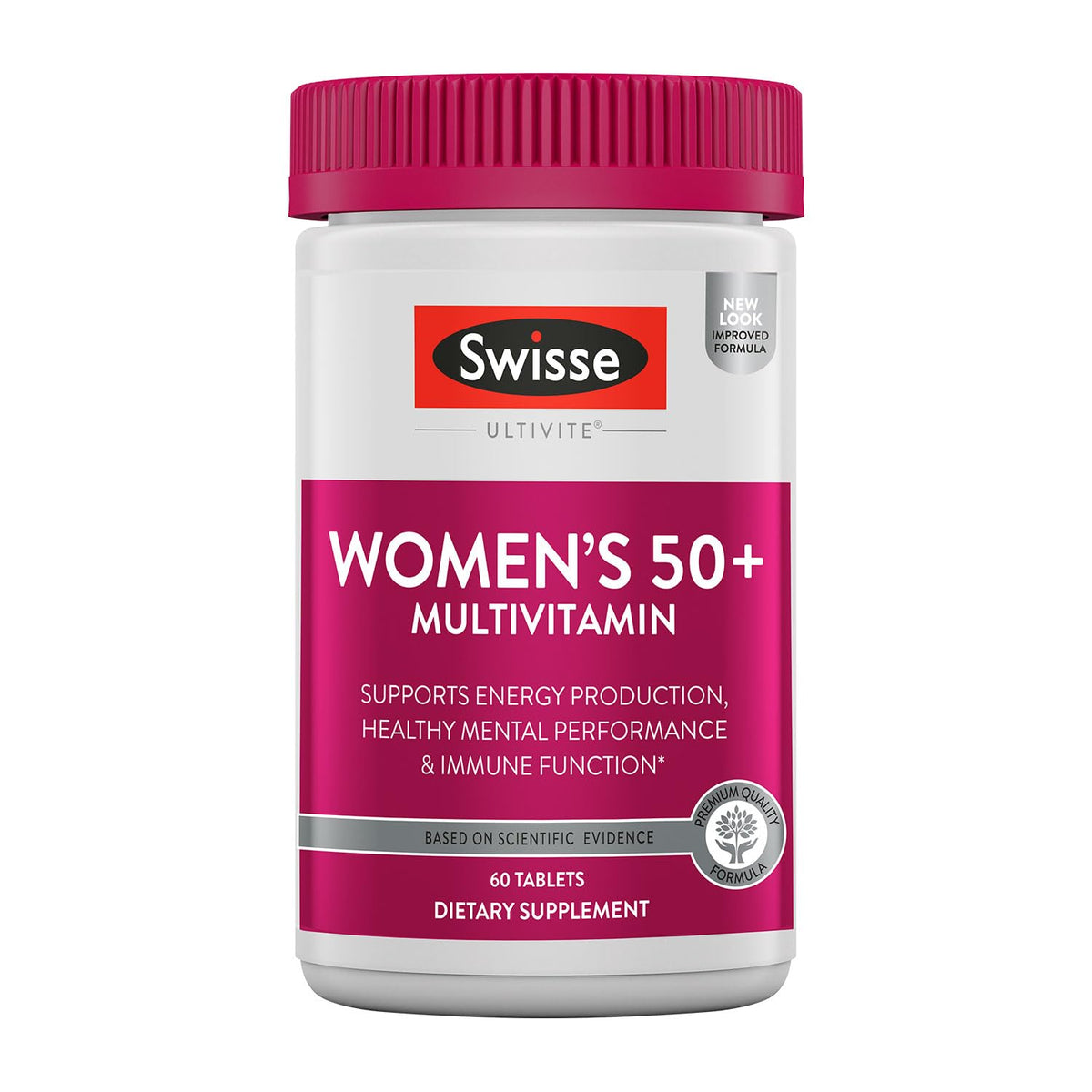 Swisse Women 50+ Multivitamin, 60 Tablets
