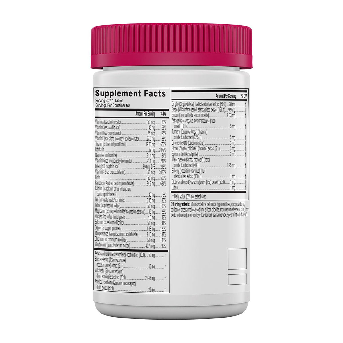 Swisse Women 50+ Multivitamin, 60 Tablets