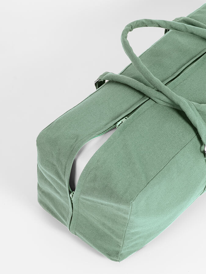 Bolsa de kit para equipo de yoga de algodón orgánico GOTS