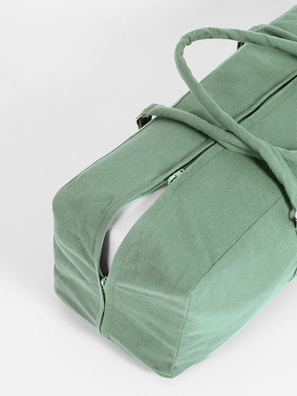 Bolsa de kit para equipo de yoga de algodón orgánico GOTS