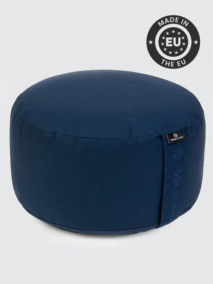 Yoga Studio Cylinder Meditation Cushion – Large | Firm Support for Seated Practice