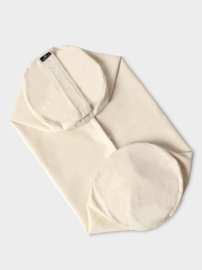 Funda de reemplazo redonda para cojín de yoga