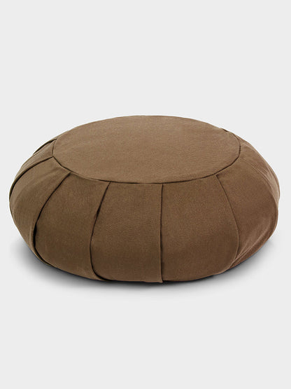 European Organic Buckwheat Zafu Round Meditation Cushion