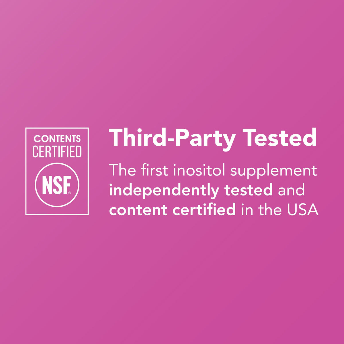 Theralogix Ovasitol Inositol Powder Packets – 90-Day Supply, NSF Certified - Calm Era