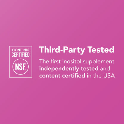 Theralogix Ovasitol Inositol Powder Packets – 90-Day Supply, NSF Certified - Calm Era
