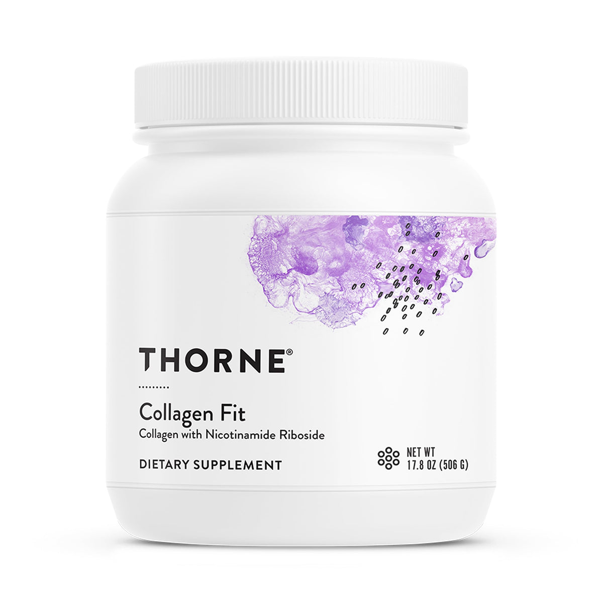 THORNE Collagen Fit – Péptidos de colágeno con nicotinamida ribósido 30 porciones