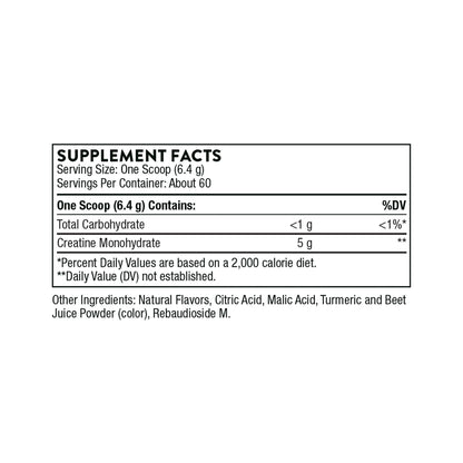 THORNE Creatine Monohydrate Powder – Pineapple Orange, 5 g/Serving, 60 Servings – NSF Certified for Sport - Calm Era