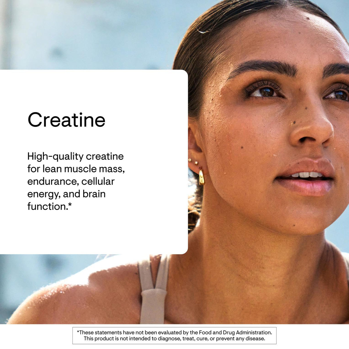 THORNE Creatina - Monohidrato de creatina micronizada en polvo para músculos y concentración | Certificado por NSF para el deporte | Sin sabor | 5 g por porción | 90 porciones
