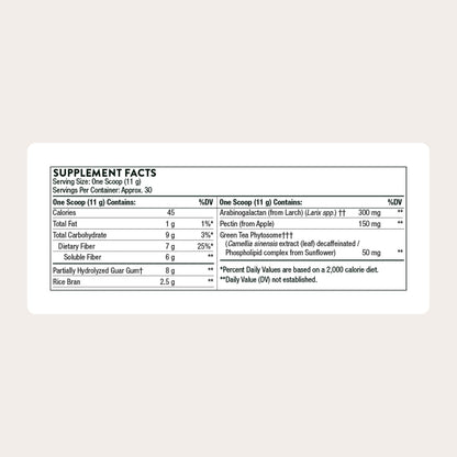 Thorne FiberMend Prebiotic Fiber Powder – 11.6oz - Calm Era