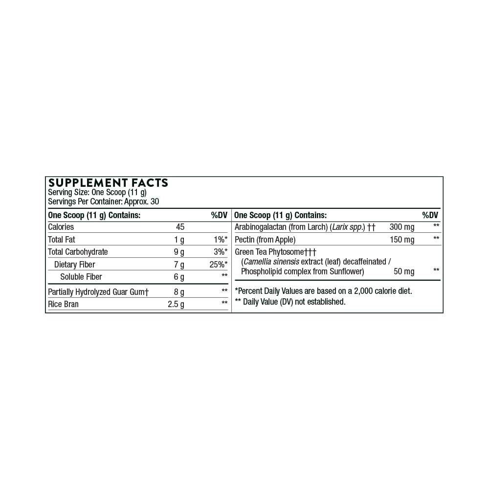 Thorne FiberMend Prebiotic Fiber Powder – 11.6oz - Calm Era