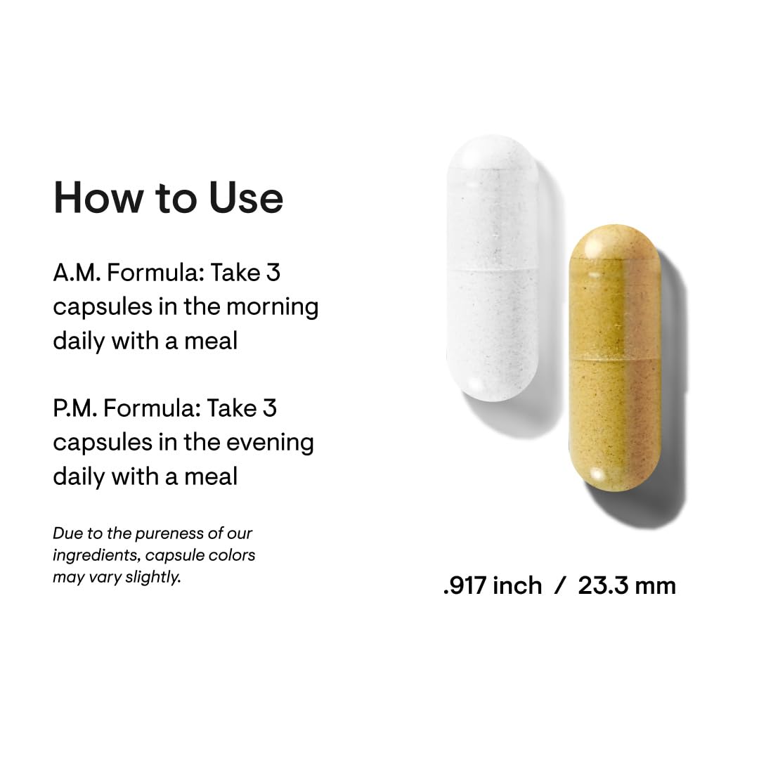 Thorne Multi-Vitamin Elite AM & PM – 180 Capsules - Calm Era