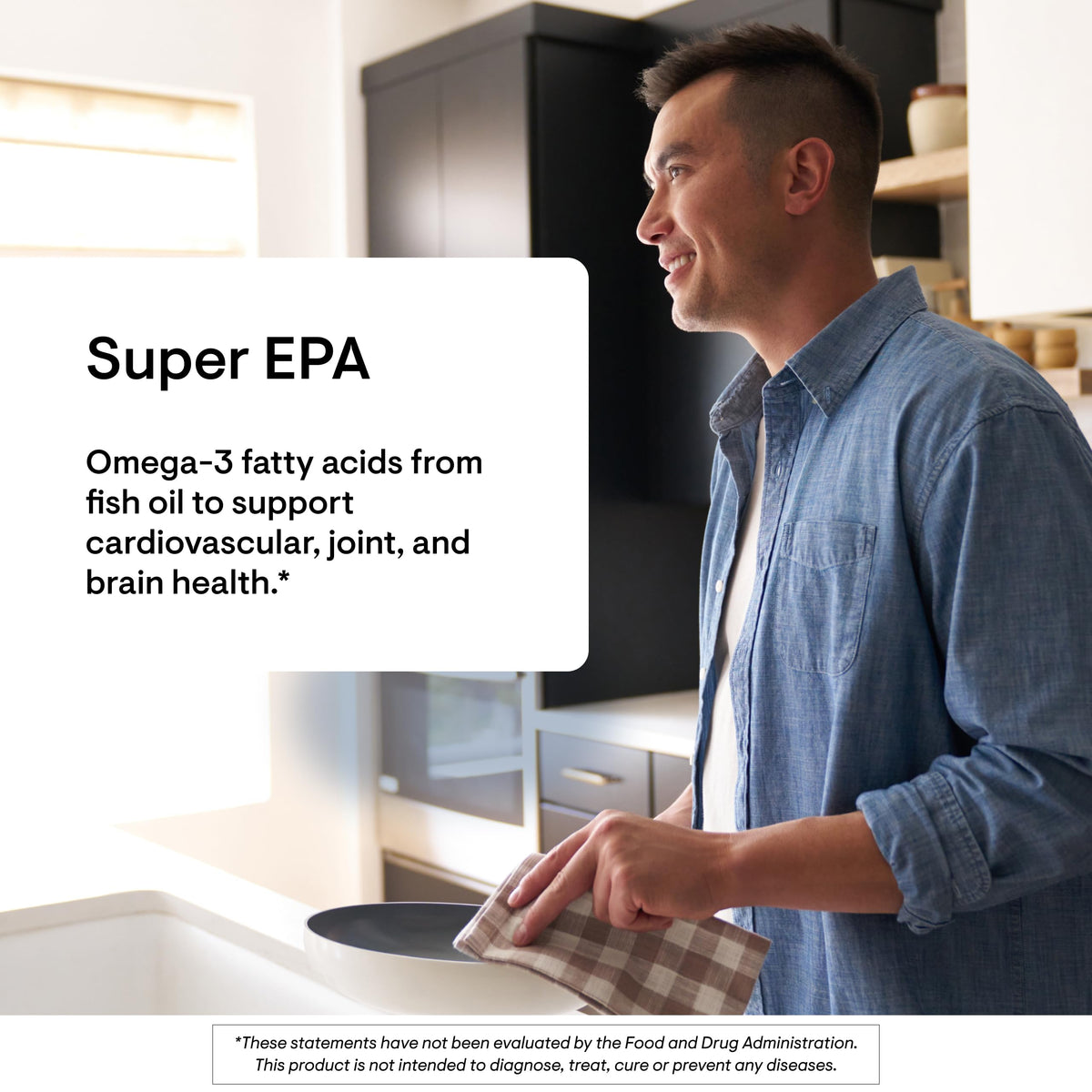 THORNE Super EPA Omega-3 - EPA 425mg & DHA 270mg | 180 Gelcaps - Gluten, Dairy & Soy-Free - Calm Era