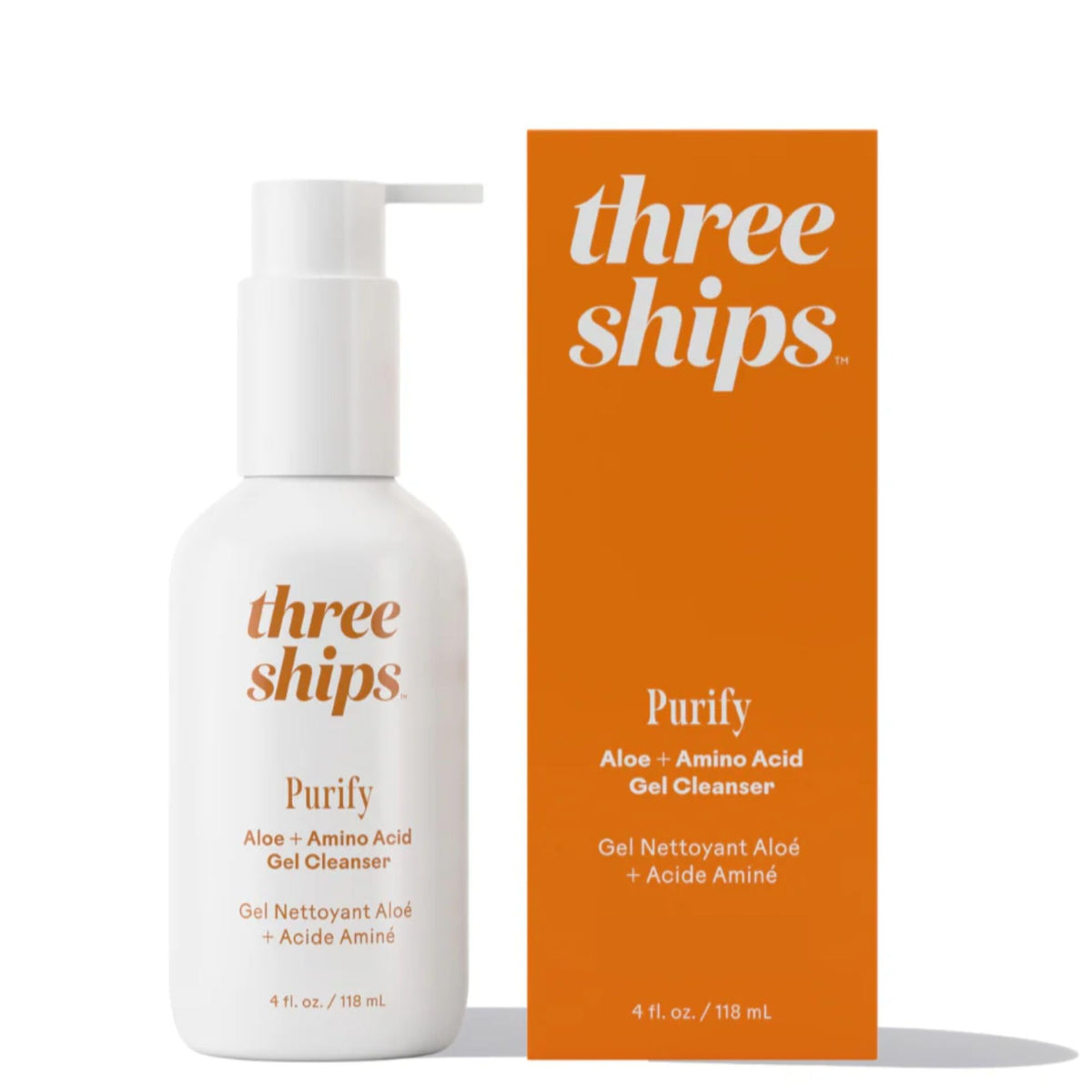 Three Ships Purify Aloe + Amino Acid Gel Cleanser - Calm Era