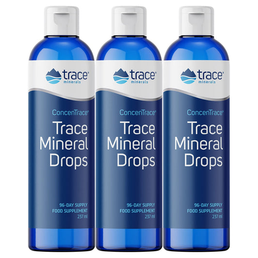 Gotas ConcenTrace de Trace Minerals | Más de 70 minerales iónicos para la energía, la digestión y la hidratación