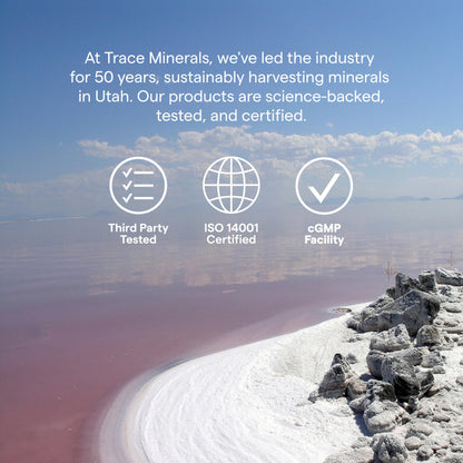 Gotas ConcenTrace de Trace Minerals | Más de 70 minerales iónicos para la energía, la digestión y la hidratación