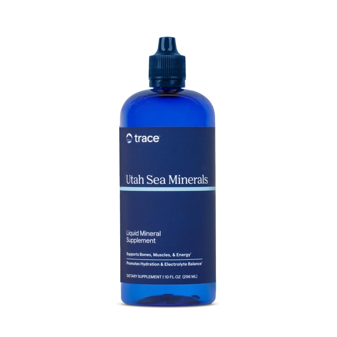 Trace Minerals Utah Sea Minerals — Iónico líquido, 16oz