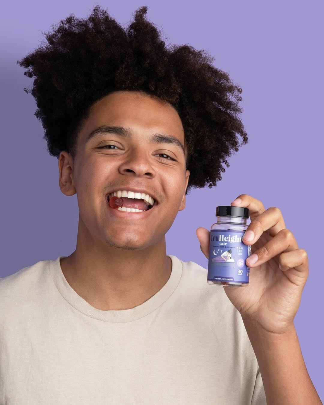 TruHeight Gomitas para dormir para niños y adolescentes – Ayuda natural para el sueño y el crecimiento